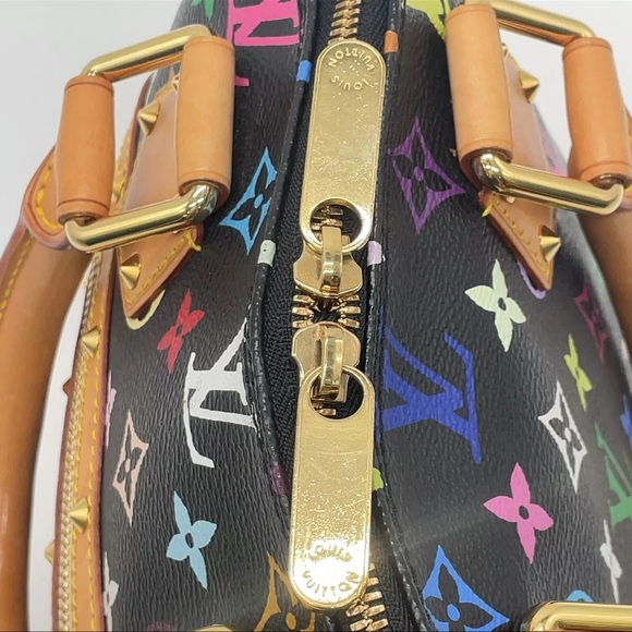 LOUISVUITTON Monogram Multi Color Noir Alma M92646 W/Bag - Picture 12 of 16